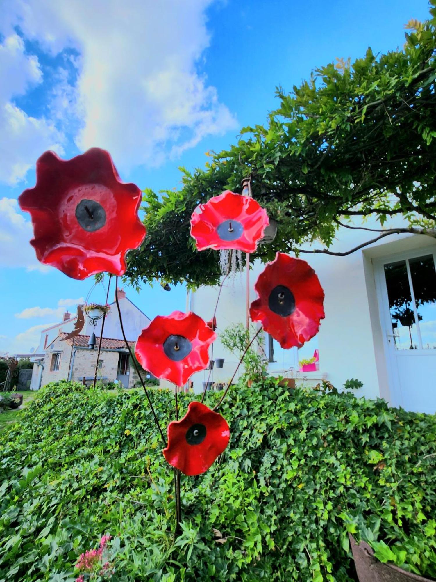 Les Chambres De La Forge Des Collines Les Herbiers Exterior foto